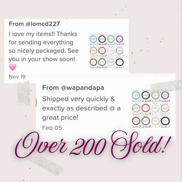 New! Natural Stone Crystal Bracelet (Sold Separately) - Picture 6 of 6